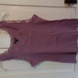 Apt 9 Lavender Tank/camisole, women's sz L